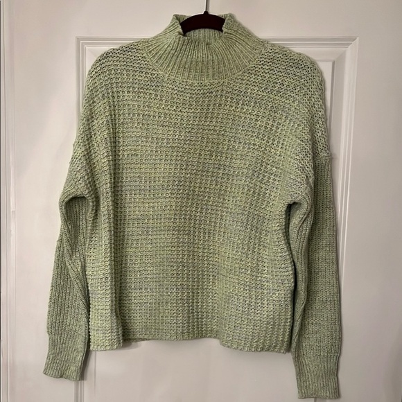 Revolve John + Jenn Bryce Sweater Womens Size M Green Knit Long Sleeve Cozy​ - Picture 4 of 7